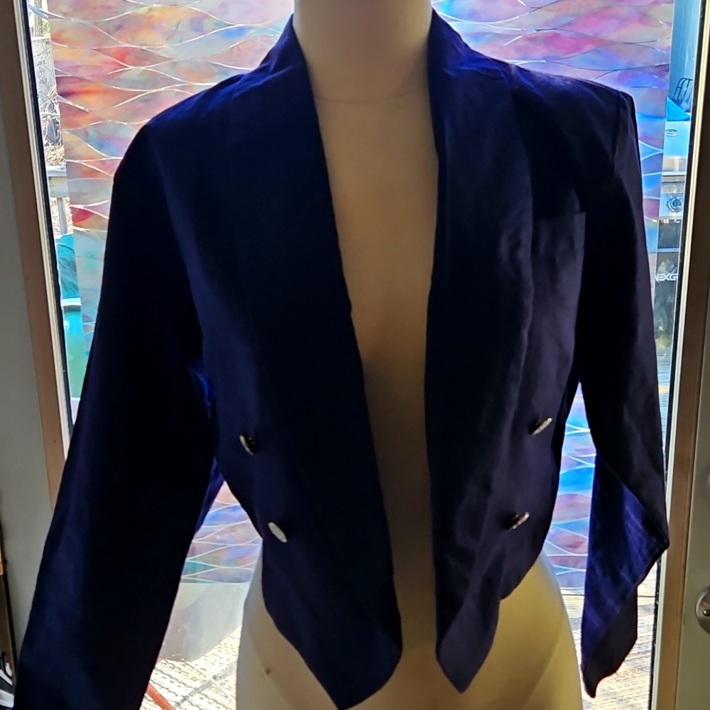 Vintage 80's  Purple 🟣 Gitano fitted blazer